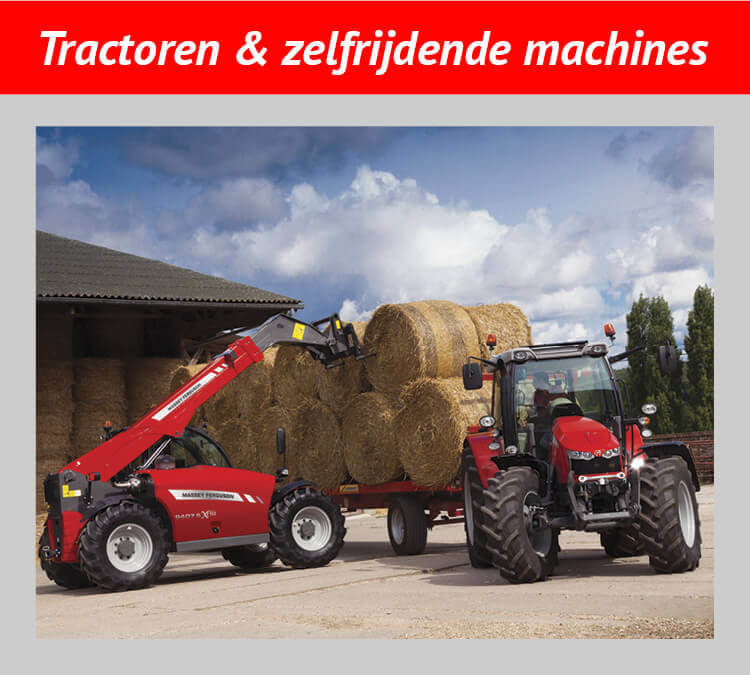 Tractoren zelfrijdende machines