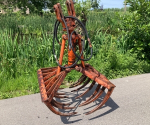 Zware Argenterio mestgrijper 