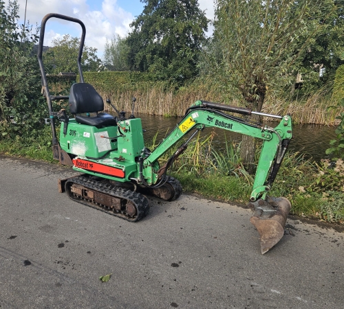 Bobcat 316 minigraver